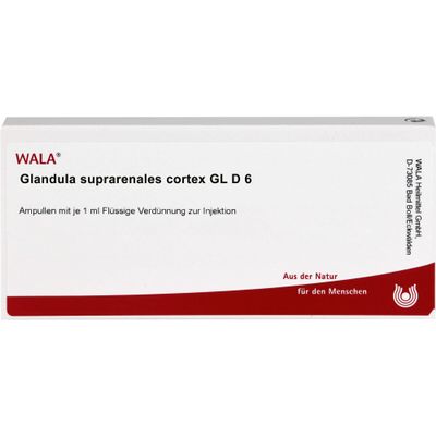 Glandula Supraren. Cort. GL D6 WALA Ampoules, 10 ampoules
