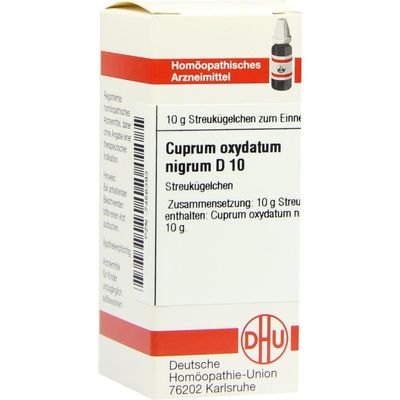 Cuprum Oxydatum Nigrum D 10 Globules