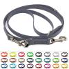 Adjustable BioThane Leash, 19mm Wide, 4m Long, Gray view 1