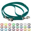 Adjustable BioThane Leash, 19mm Wide, 5m Long, Petrol/Teal view 1