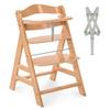 hauck Alpha+ Wooden Adjustable High Chair for Babies, 6 Months to 90 kg, Natural view 1