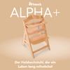 hauck Alpha+ Wooden Adjustable High Chair for Babies, 6 Months to 90 kg, Natural view 4