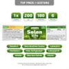 Selenium, 200 g, High-Dose, 180 Tablets - No Artificial Additives view 2