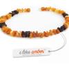 Handmade 100% Baltic Amber Necklace for Dogs & Cats view 1