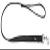 Kerbl 81042 Antislip Leash, 100 cm x 20 mm, Rubberized view 1