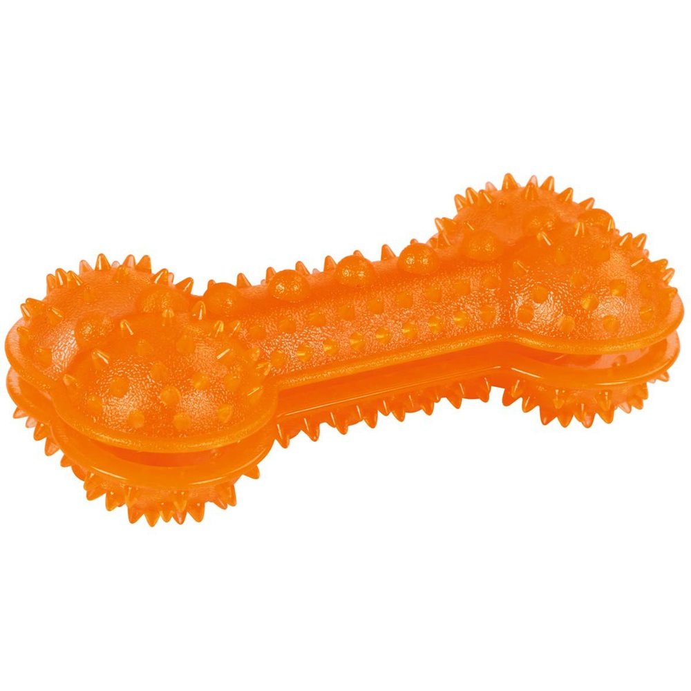 Kerbl Pet Bone ToyFastic, Fillable, Orange 18x8x6cm