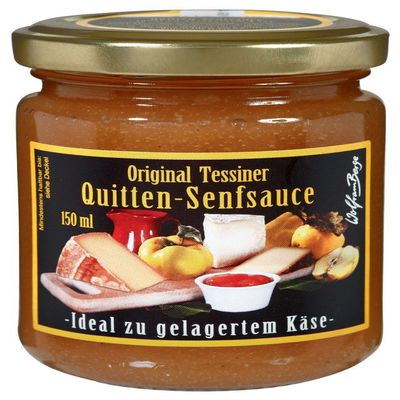 Quince Mustard Sauce 150 ml – Ideal with Aged Cheese