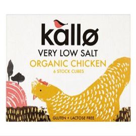Organic Very Low-Salt Chicken Stock Cubes - 51 g