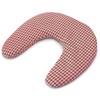 St. John's Wort Seed Neck Pillow, Organic Cotton, Red-White, 30 x 33 cm view 3