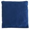 Organic Spelt Pillow 12 x 12 cm – Organic Filling & Fabric, Gentian Blue view 1
