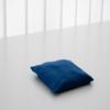 Organic Spelt Pillow 12 x 12 cm – Organic Filling & Fabric, Gentian Blue view 3
