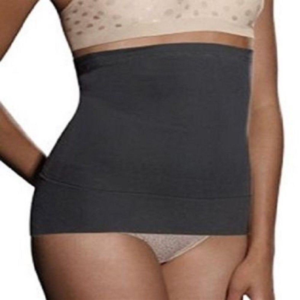 Hanes Whittles Convertible Waist Cincher, Large, Black
