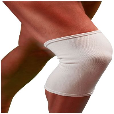 Vulkan Elasticated Knee Support, Lightweight Breathable Compression Sleeve, X-Large, 45–50 cm