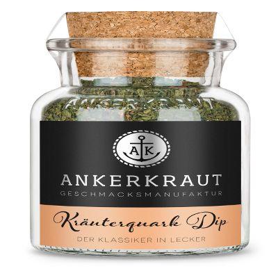 Ankerkraut Herb Quark Dip Seasoning, 55 g Cork Jar