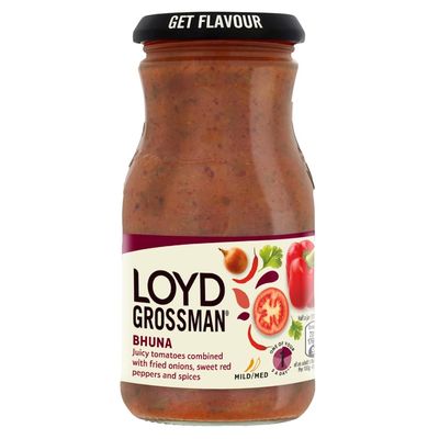 Loyd Grossman Sweet Tomato Bhuna Curry Sauce 350 g