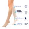 Pani TERESA MEDICA Compression Socks for Women and Men, Knee-High, 15–21 mmHg Class 1 view 4