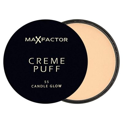 3 x Max Factor Creme Puff 55 Candle Glow, 21 g