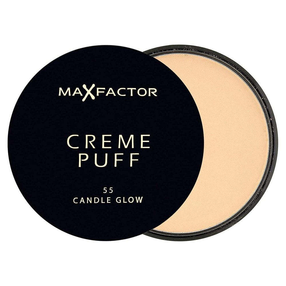 3 x Max Factor Creme Puff 55 Candle Glow, 21 g