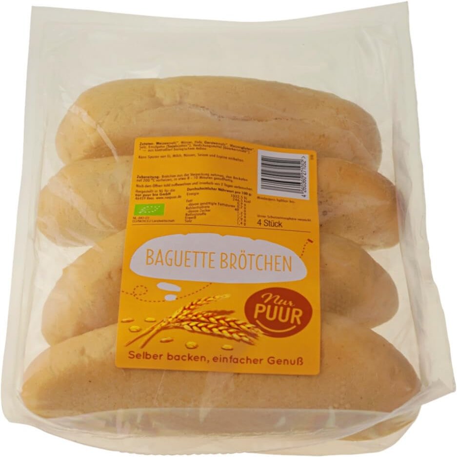 Baguette Rolls, 4 pcs., 1 x 300 g