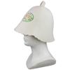 GMMH Wool Felt Sauna Hat for Women, Floral Pattern, Meadow 1116 view 4