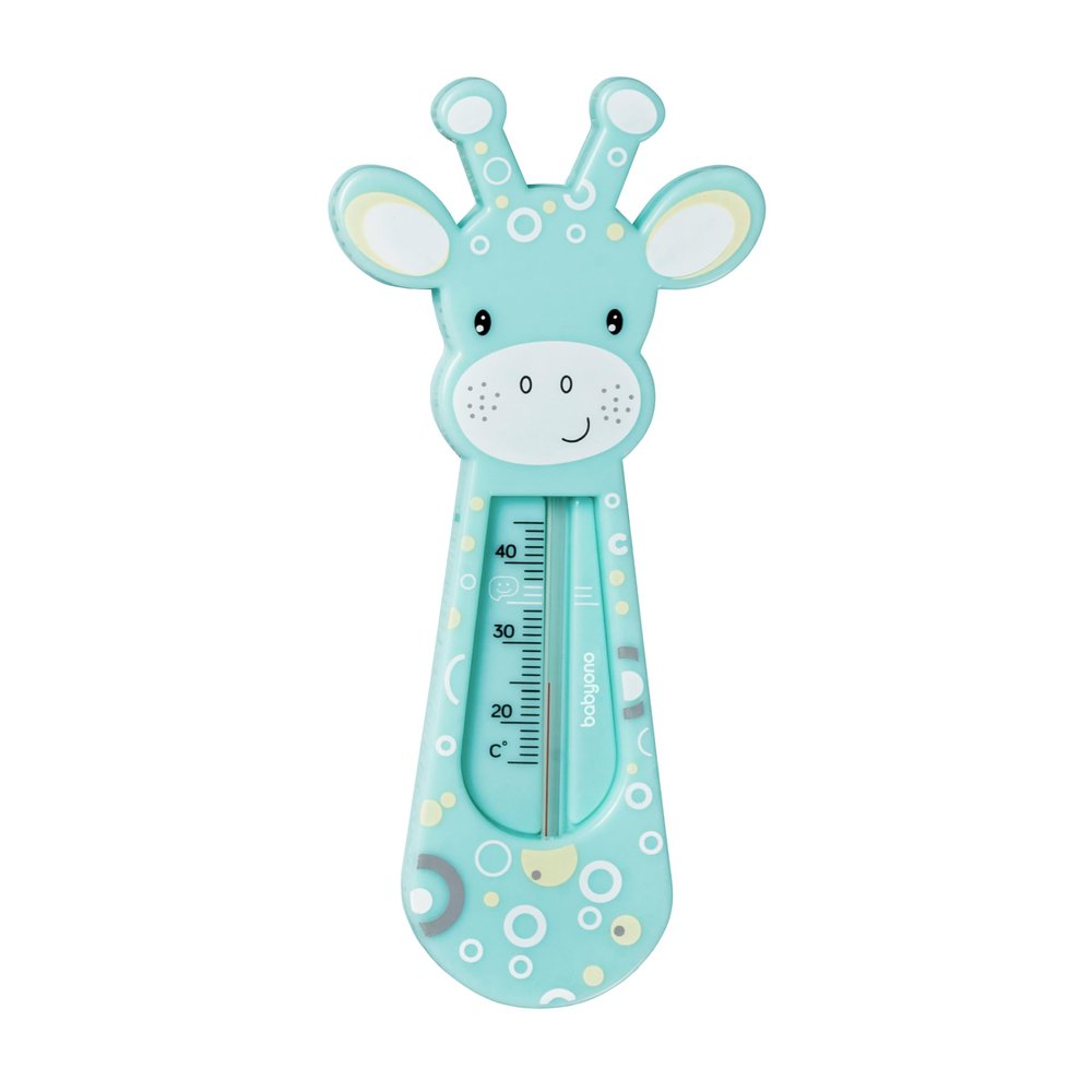 BabyOne Floating Bath Thermometer, Giraffe Design, Baby-Safe, Analog