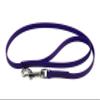 LENNIE BioThane Dog Lead, 19 mm Wide, 0.75 m Long, Purple/Violet, with Hand Loop, Sewn view 2