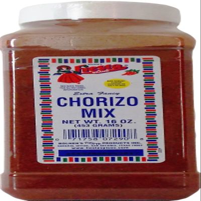Bolner's Fiesta Extra Fancy Salt-Free Chorizo Mix, 16 oz