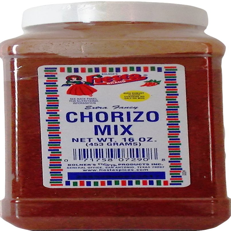 Bolner's Fiesta Extra Fancy Salt-Free Chorizo Mix, 16 oz