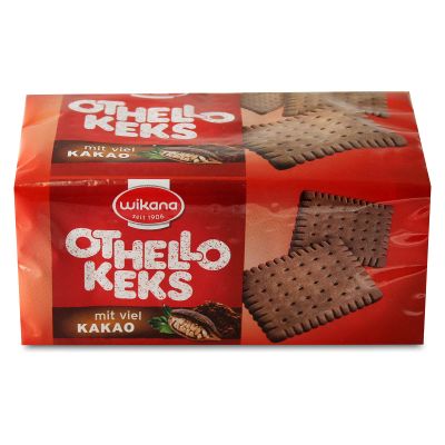 Wikana Othello Cocoa Cookies, 2-Pack (2 x 200 g)