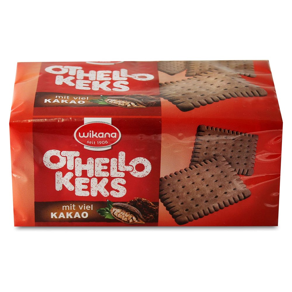 Wikana Othello Cocoa Cookies, 2-Pack (2 x 200 g)