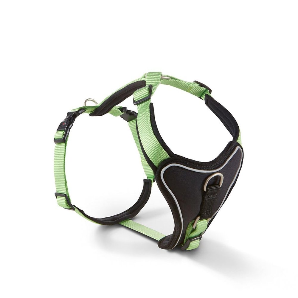 WOLTERS Professional Comfort Harness, Kiwi/Black, 90–110 cm Chest Girth