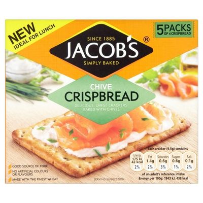 Jacob's Chive Crispbreads (190 g)