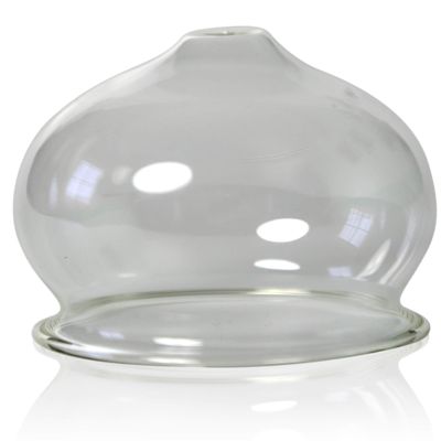 Original Lauscha Glass Fire Cupping Glass with Simple Ball, Approx. 35–80 mm, 60 mm