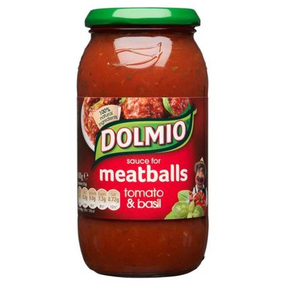Dolmio Sauce for Meatballs, Tomato & Basil (500 g)