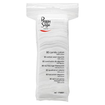 Pack of 80 Cotton Squares