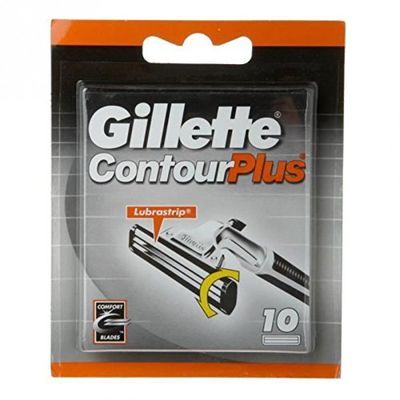 GILLETTE Contour Plus Blades, 10 Count