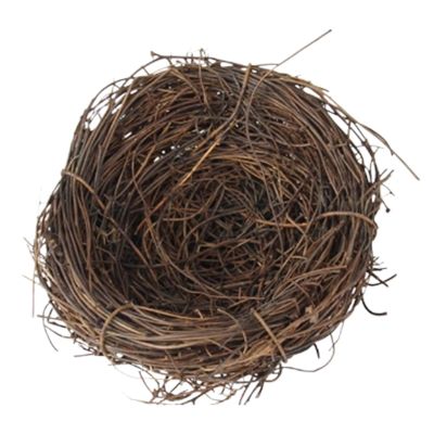 Flat-Bottom Bird Nest Cage Accessory for Small Animal Habitats