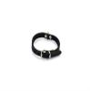 Beeztees 735312 Leather Dog Collar, 23–28 x 1 cm, Black view 1