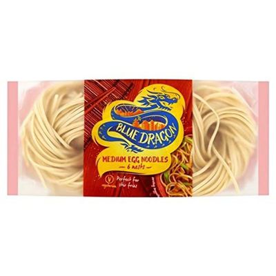 Blue Dragon Medium Egg Noodles, 2 x 300 g