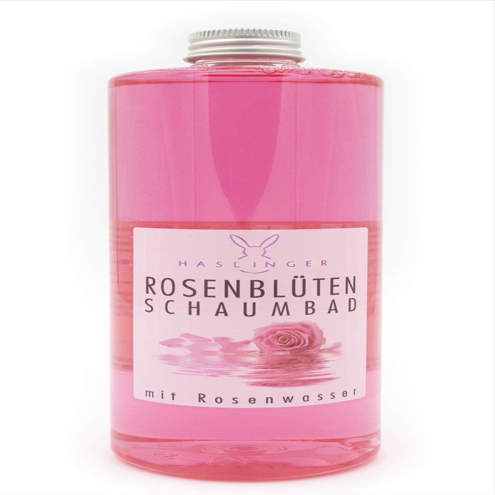 Rose Petal Bubble Bath with Rose Water, 400 ml, Haslinger No. 2901