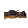 HUNTER NEOPREN Vario Plus Dog Collar, Brown/Caramel, S/1.5 view 3