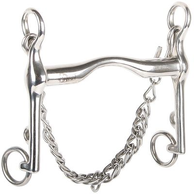Harry's Horse Weymouth Bit, Low Tongue Arch, 18 mm, Size 13.5