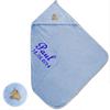 Personalized XL Baby Hooded Towel with Name Embroidery view 3