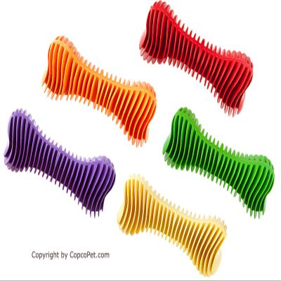 CopcoPet - Dog Denta-Bone: Floating Natural Rubber 12 cm