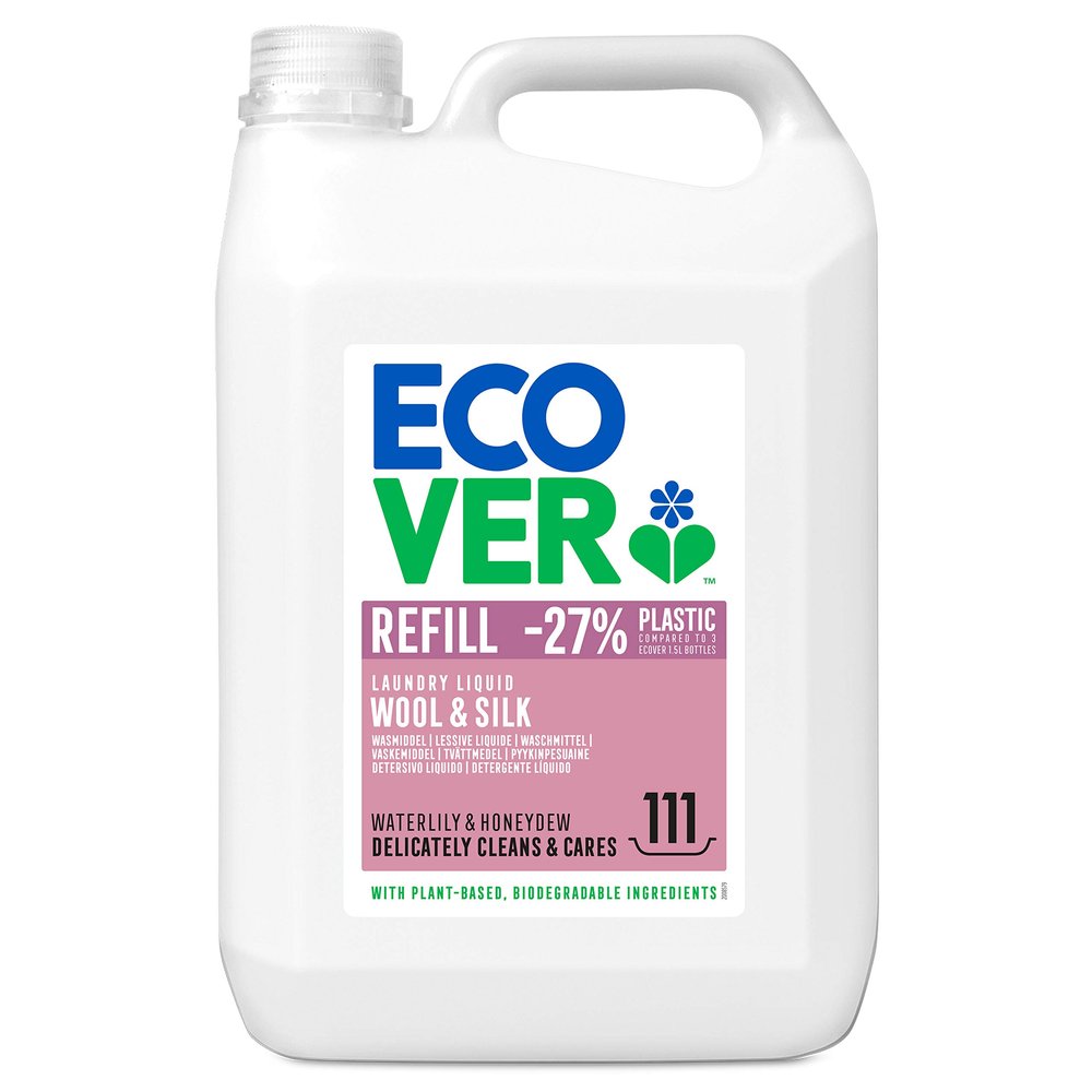 Ecover Delicates Laundry Detergent Refill, 110 Washes (5 L)