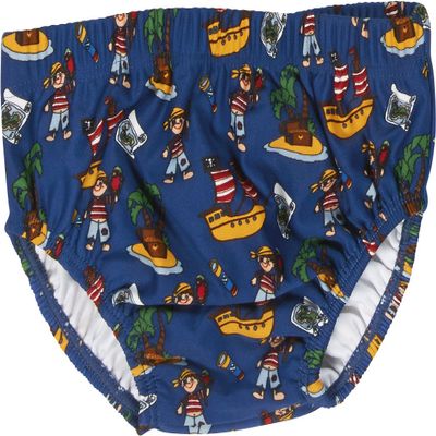 Playshoes UV Protection Swim Diaper Pants, Pirate Island