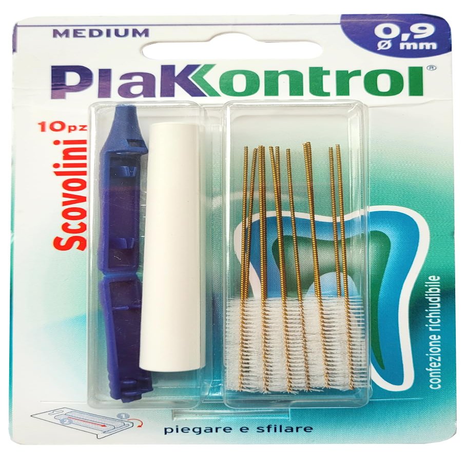Plakkontrol Replaceable Handle for Brushes, 0.9 mm, 10 ct – 200 g