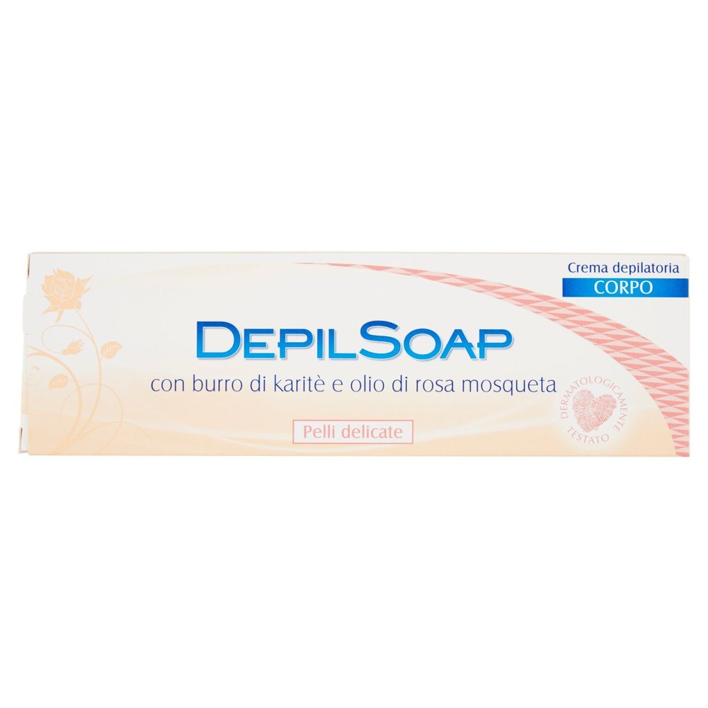 DEPILSOAP Body Cream for Sensitive Skin, 150 ml