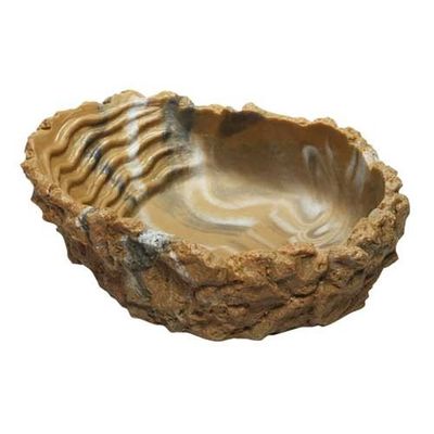 Water Bowl M, Gray-Beige, 150 ml, 15 x 4 x 11 cm