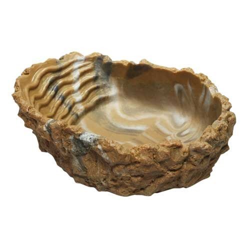 Water Bowl M, Gray-Beige, 150 ml, 15 x 4 x 11 cm
